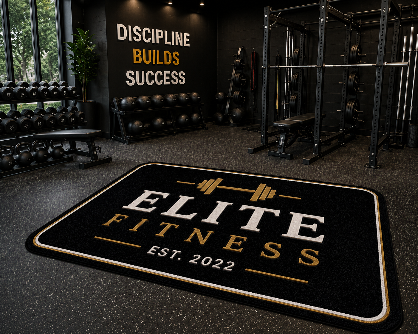 Custom Business Branding Rug