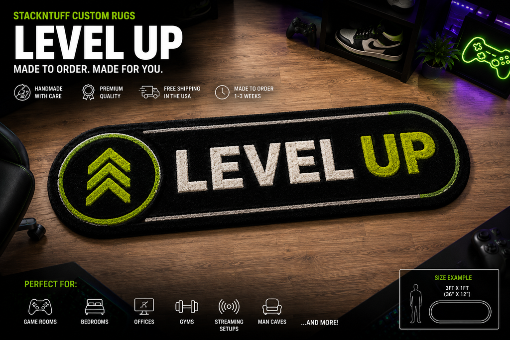 Achievement Badge Tufted Rug