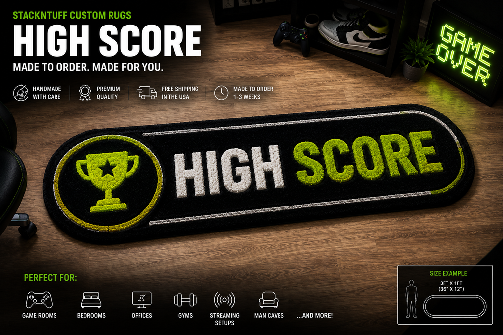 Achievement Badge Tufted Rug