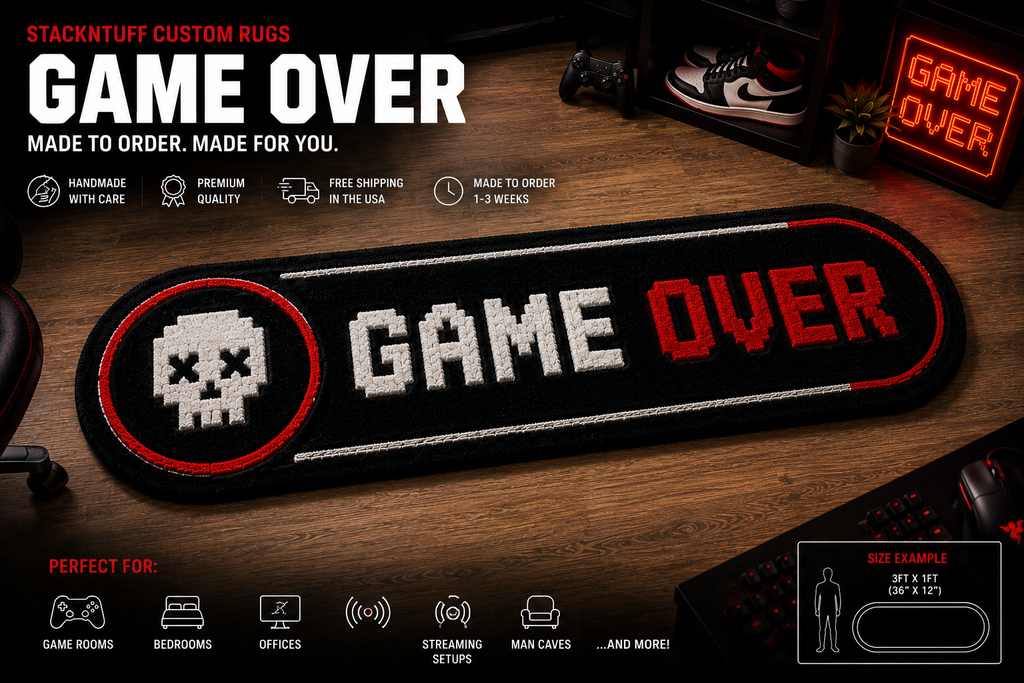 Achievement Badge Tufted Rug