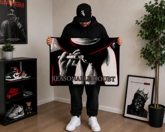 Reasonable Doubt Album Inspired Tufted Rug