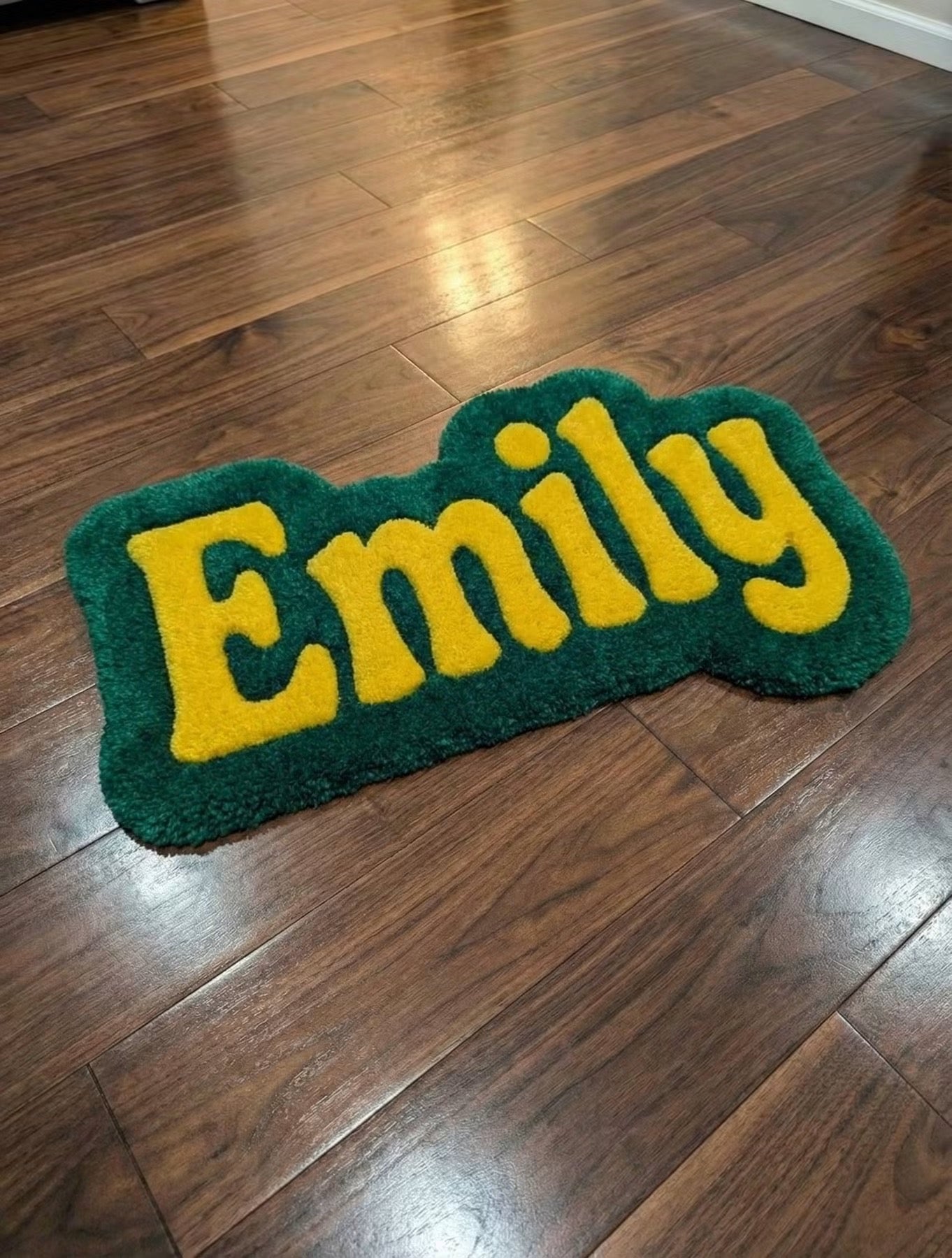 Custom Mini Name Tufted Rug | Personalized Handmade Rug | StackNTuff