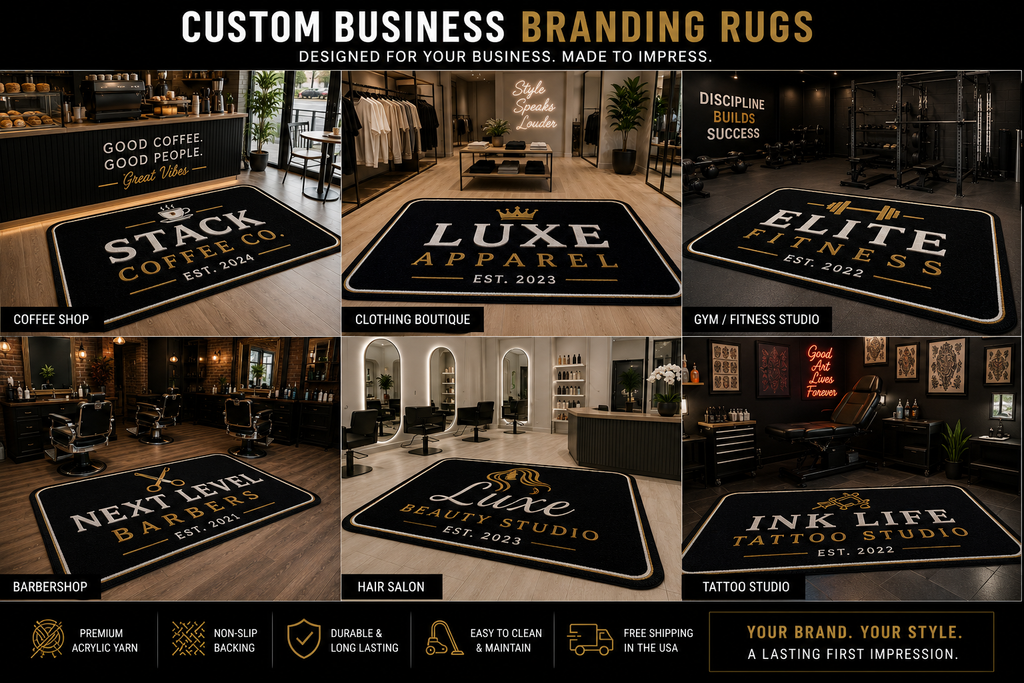 Custom Business Branding Rug