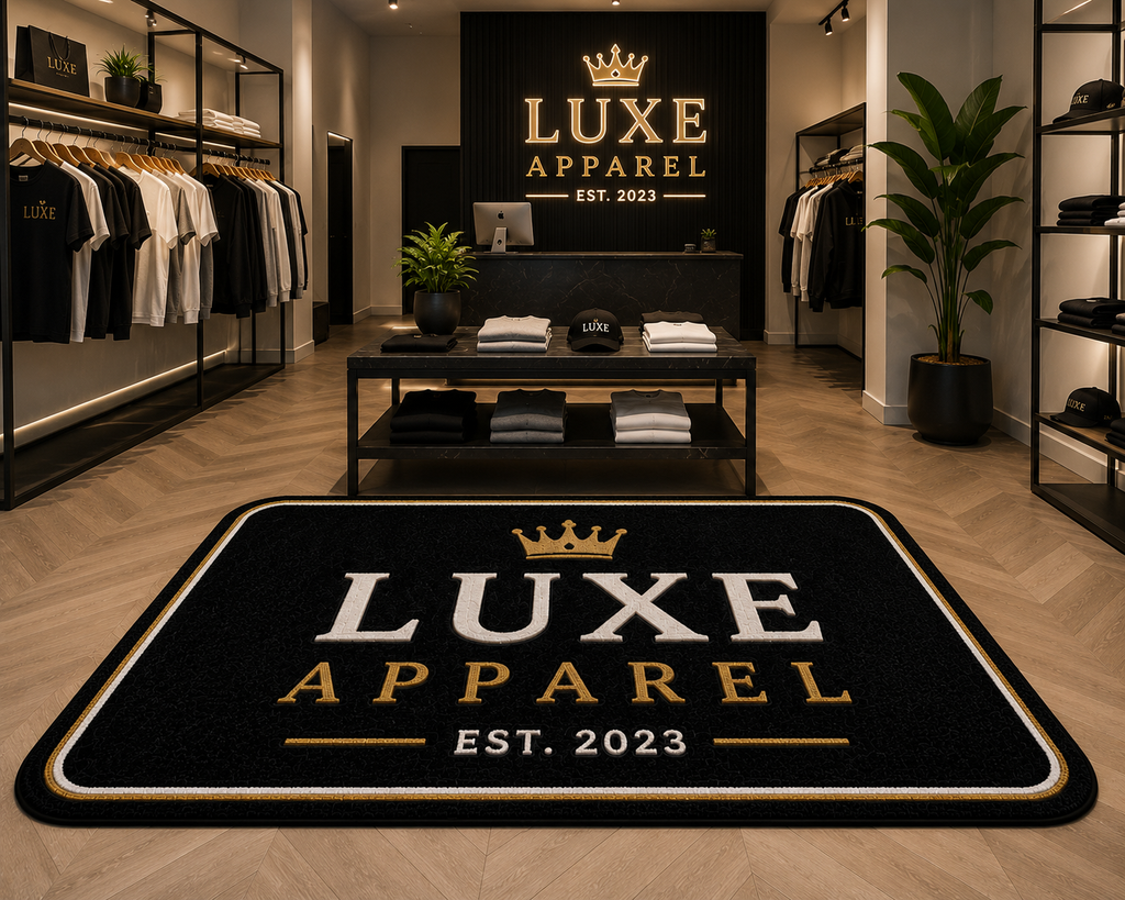 Custom Business Branding Rug
