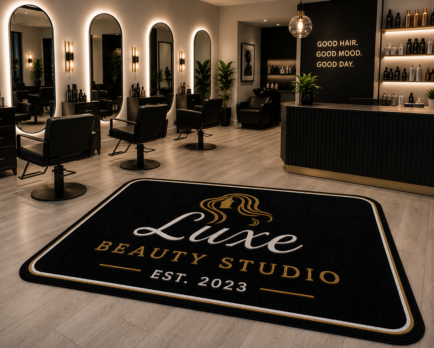 Custom Business Branding Rug