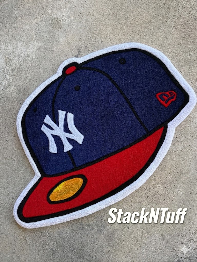 Custom 3D Sculpted Fitted Cap Tufted Rug